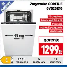 Neopunkt Zmywarka Gorenje GV520E10 oferta
