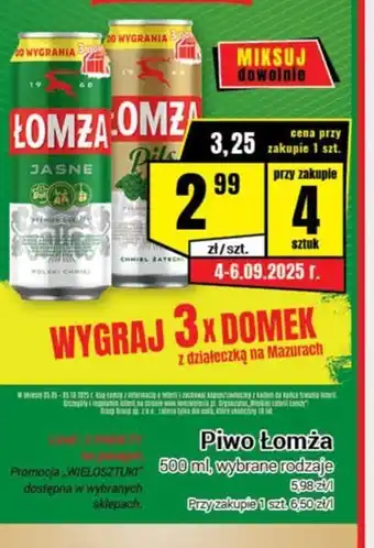 Nasz Sklep Piwo Lomża oferta