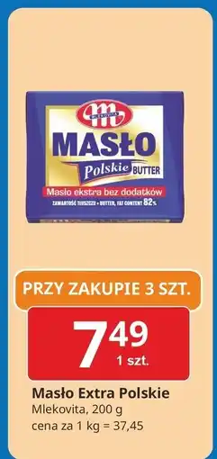 E.Leclerc Masło ekstra bez laktozy Mlekovita Polskie oferta