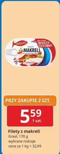 E.Leclerc Filety z makreli w sosie pomidorowym Graal oferta