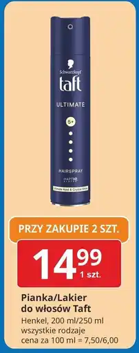 E.Leclerc Pianka do włosów Taft Ultimate oferta