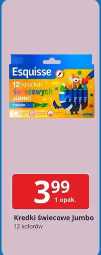 E.Leclerc Kredki świecowe jumbo Wiodąca Marka Esquisse oferta