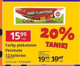 E.Leclerc Farby plakatowe Penmate oferta