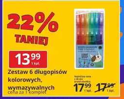 E.Leclerc Długopisy 6 kolorów oferta