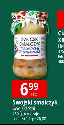 E.Leclerc Swojski smalczyk tradycyjny ze skwarkami Stół oferta