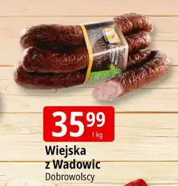 E.Leclerc Kiełbasa wiejska z wadowic Dobrowolscy oferta