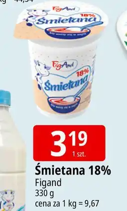 E.Leclerc Śmietana 18% Figand oferta