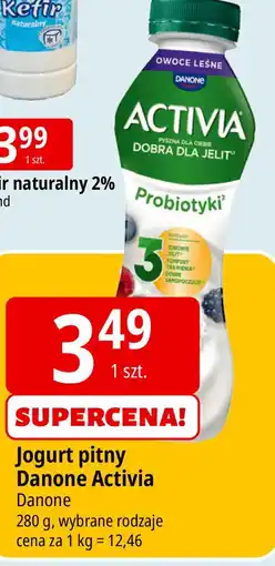 E.Leclerc Jogurt owoce leśne Danone Activia oferta