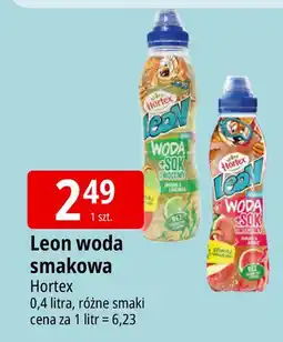 E.Leclerc Napój woda + sok owocowy jabłko & limonka Hortex Leon oferta