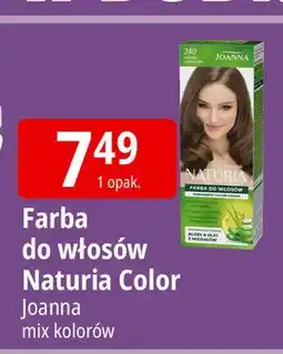 E.Leclerc Farba do włosów 240 słodkie cappuccino Joanna Naturia Color oferta