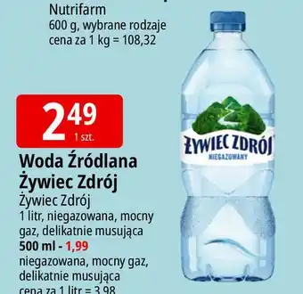 E.Leclerc Woda niegazowana Żywiec Zdrój oferta
