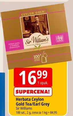 E.Leclerc Herbata earl grey Sir William's Tea oferta
