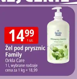 E.Leclerc Żel pod prysznic wiosenny deszcz Family Fresh oferta
