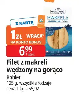 E.Leclerc Filety z makreli Pescadero oferta