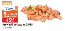 E.Leclerc Krewetki całe gotowane 25/35 Scapmaree oferta