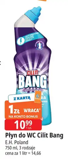 E.Leclerc Żel do wc Cillit Bang Kamień I Trudne Zabrudzenia oferta
