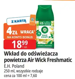 E.Leclerc Wkład białe kwiaty Air Wick Freshmatic oferta
