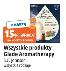 E.Leclerc Odświeżacz zapachowy moment of zen Glade Aromatherapy oferta
