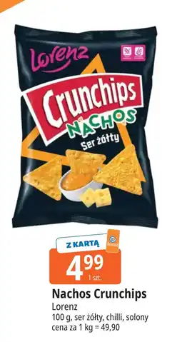 E.Leclerc Chipsy solone Crunchips Nachos oferta