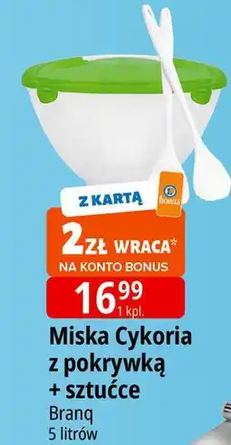 E.Leclerc Miska cykoria 5 l z pokrywką + sztućce i salaterka Branq oferta