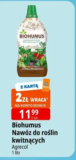 E.Leclerc Nawoz do roślin kwitnących Biohumus oferta