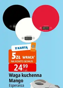 E.Leclerc Waga kuchenna mango czerwona eks003r Esperanza oferta