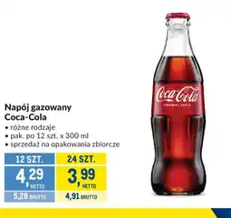 Makro Napój gazowany Coca-Cola oferta