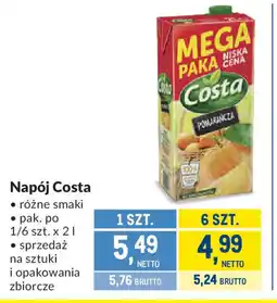Makro Napój Costa oferta