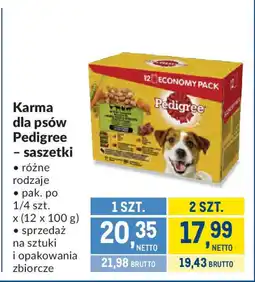 Makro Karma dla psów Pedigreesaszetki oferta