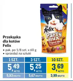 Makro Przekąska dla kotów Felix Party Mix oferta