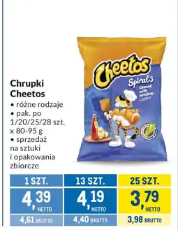 Makro Chrupki Cheetos oferta