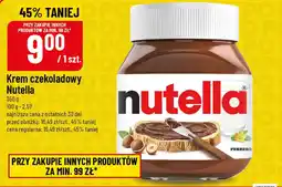 Polomarket Krem czekoladowy Nutella oferta