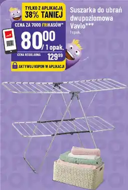 Polomarket Suszarka do ubrań dwupoziomowa Vavio oferta
