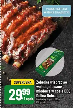 Polomarket Zeberka wieprzowe wolno gotowane miodowe w sosie BBQ Dolina Dobra oferta