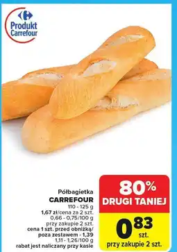 Carrefour Market Bułka półbagietka Carrefour oferta