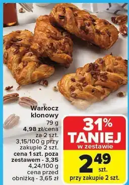 Carrefour Warkocz klonowy Carrefour oferta