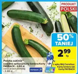 Carrefour Polska cukinia Carrefour oferta
