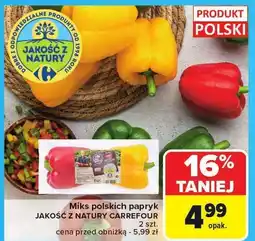 Carrefour Miks polskich papryk Jakość z Natury Carrefour oferta