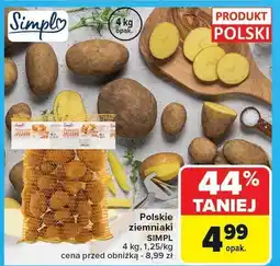 Carrefour Polskie ziemniaki Simply oferta