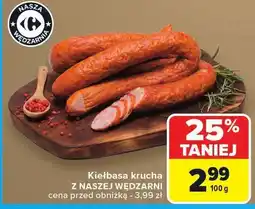 Carrefour Kiełbasa krucha Carrefour oferta