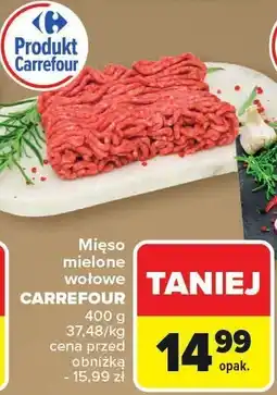 Carrefour Mięso mielone wołowe Carrefour oferta