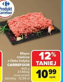Carrefour Mięso mielone z fileta indyka Carrefour oferta