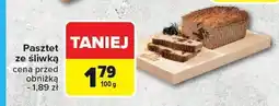 Carrefour Pasztet ze śliwką Carrefour oferta