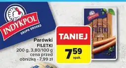 Carrefour Parówki filetki Indykpol oferta