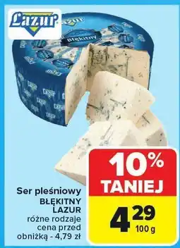 Carrefour Ser pleśniowy błękitny Lazur oferta