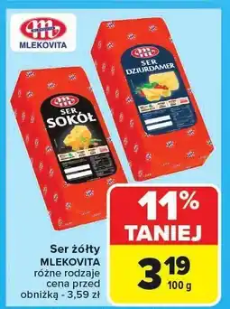 Carrefour Ser żółty Mlekovita oferta