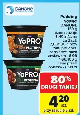 Carrefour Pudding YoPro Danone oferta