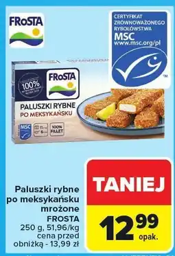 Carrefour Paluszki rybne po meksykańsku Frosta oferta