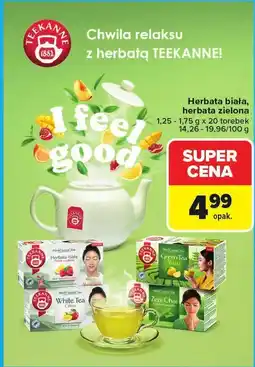 Carrefour Herbata Teekanne biała/zielona oferta