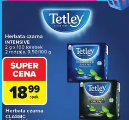 Carrefour Herbata Tetley Intensive oferta